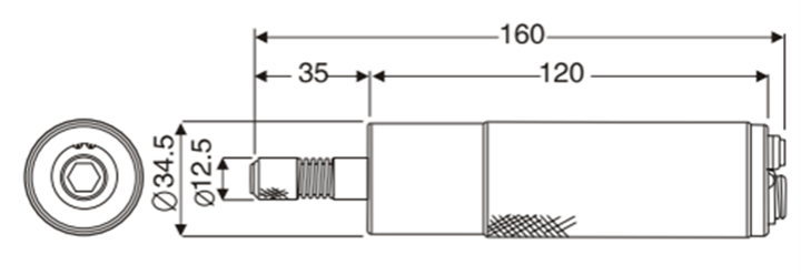 數(shù)顯扭力測試儀MDP系列手柄尺寸
